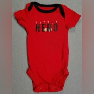 Carters Little Hero Onesie - 6-9 Months